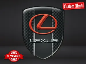 Lexus Adesivi Vetri Auto Robusti Pro Max Design